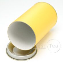 Банка картон/жесть 73*125 золото