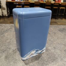 Банка Зима синяя 140*90*62 Жесть