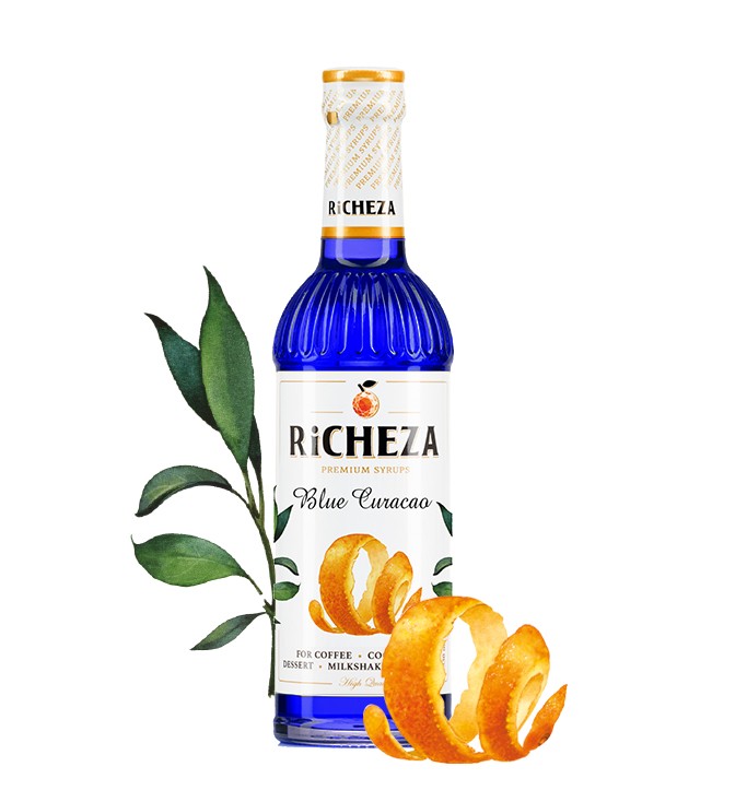 Блю Кюрасао Сироп для кофе Richeza 330 мл.