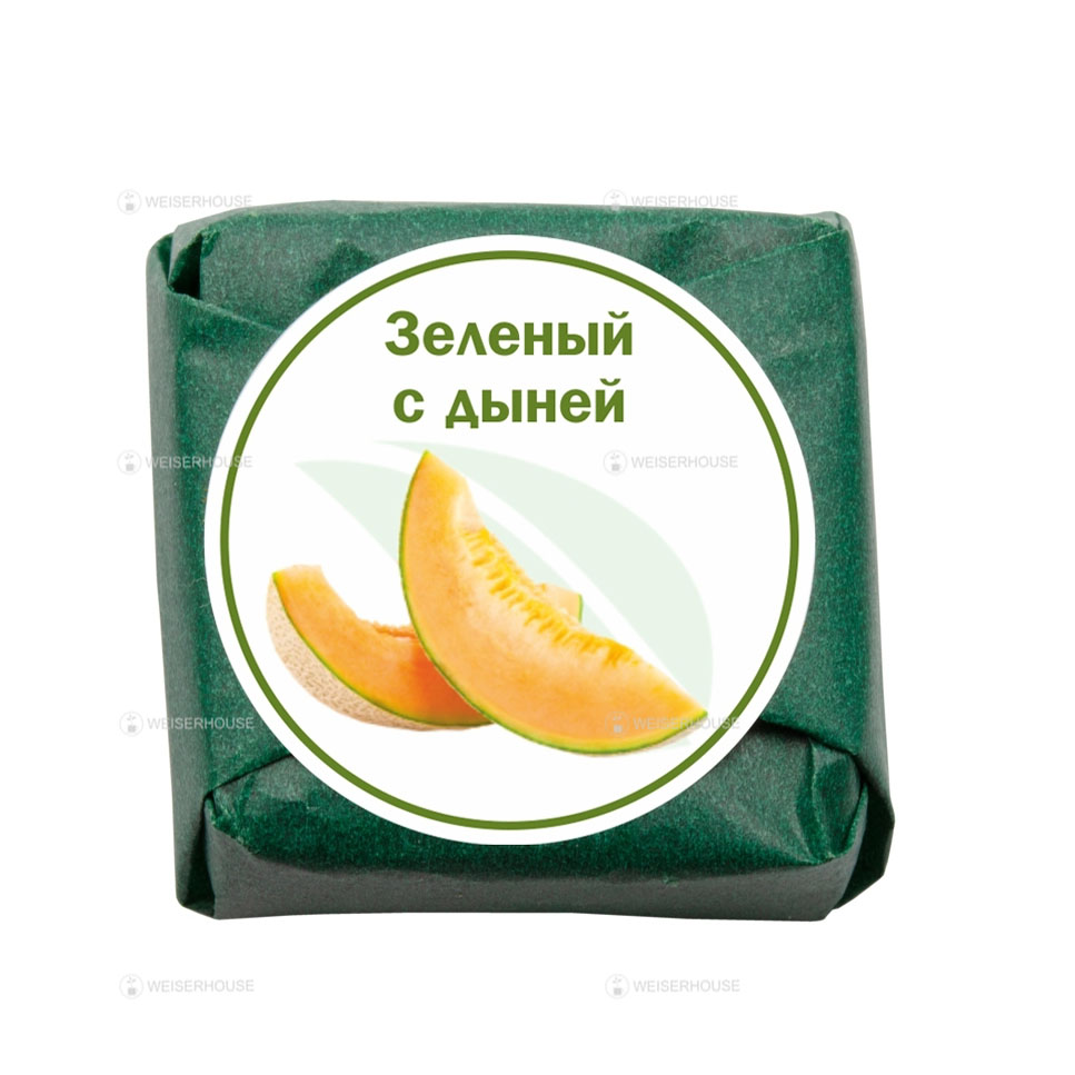 Зеленый с дыней Кубик 5-7 г