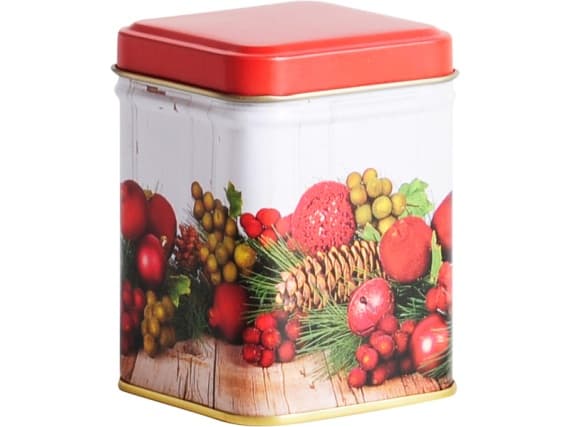 Банка Украшение  Жесть