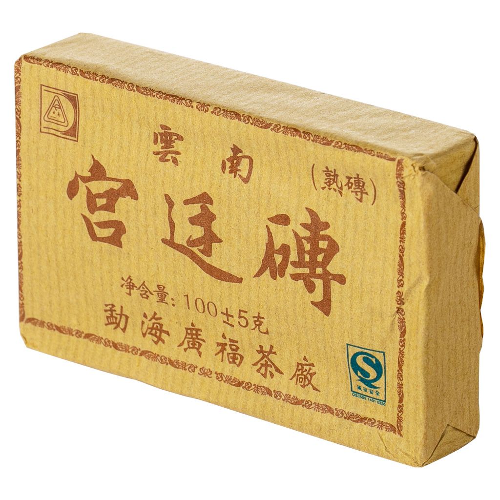 Дворцовый пуэр (шу) Плитка 92-100 г