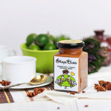 Мед царский бархат с кэробом 340 гр.