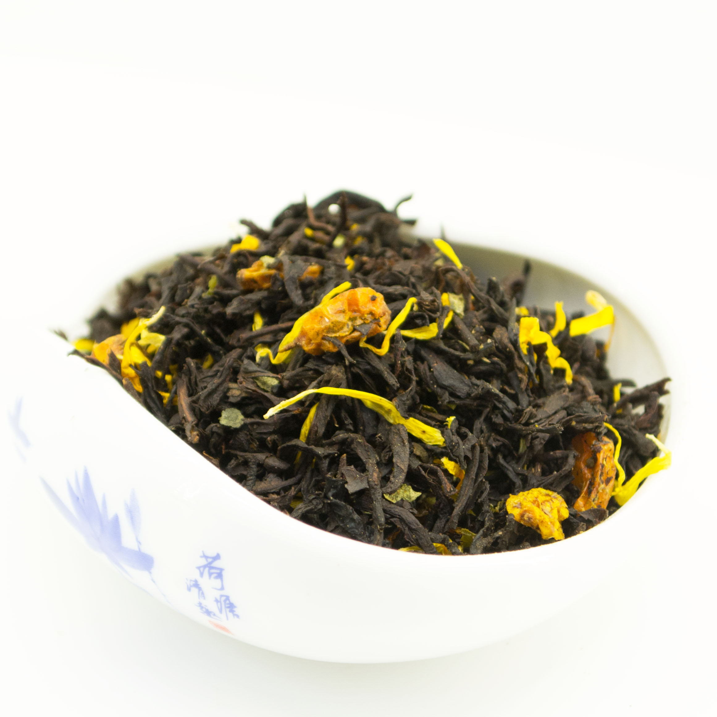 Черный с облепихой