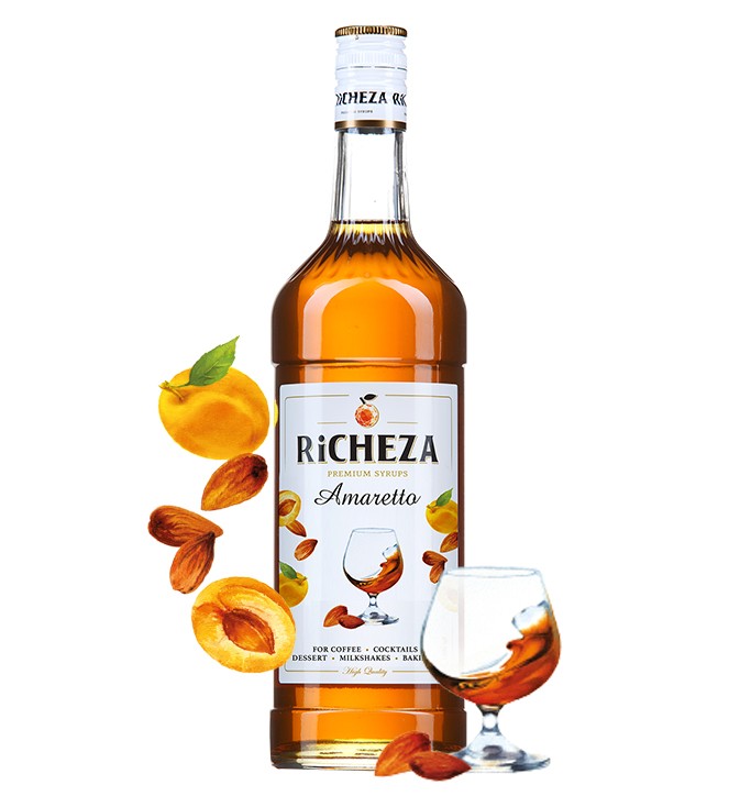 Амаретто Сироп для кофе Richeza 330 мл.