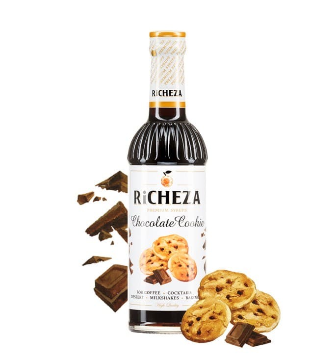 Шоколадное печенье Сироп для кофе Richeza 330 мл.