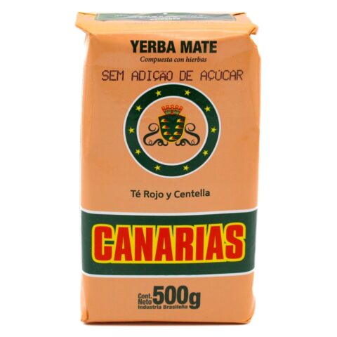 Канариас Canarias Уругвай Йерба мате красный чай и центелла