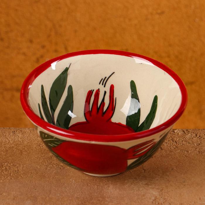 Пиала Риштанская керамика Гранат 11 см