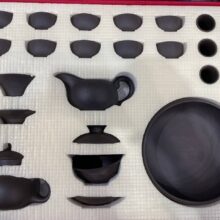 Сервиз для церемонии Черная глина