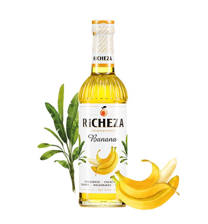 Банан Сироп для кофе Richeza 330 мл.